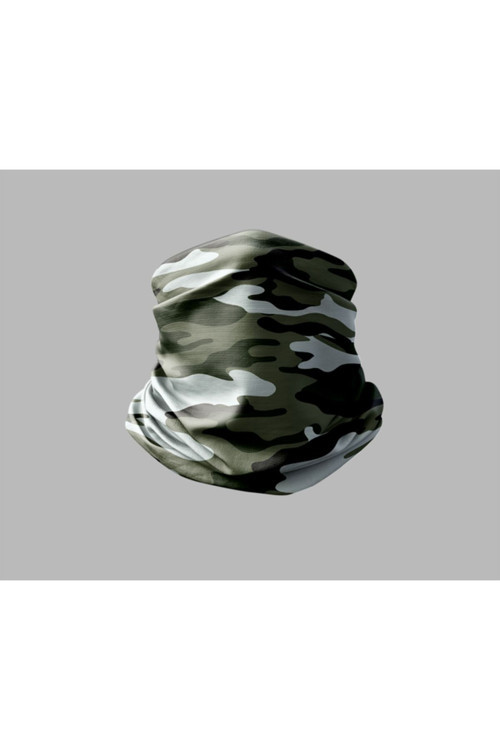 Kamuflaj Tasarımlı Motorcu Buff Maske Outdoor Boyunluk Unisex Bandana