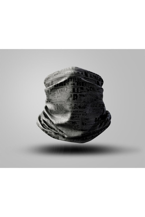 Graffiti Tasarımlı Motorcu Buff Maske Outdoor Boyunluk Unisex Bandana