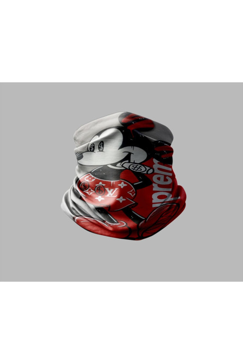 Supreme Tasarımlı Motorcu Buff Maske Outdoor Boyunluk Unisex Bandana