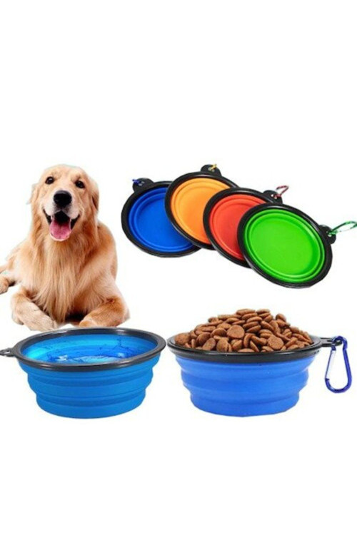 Kotyora Katlanabilir Kedi Köpek Mama-Su Kabı
