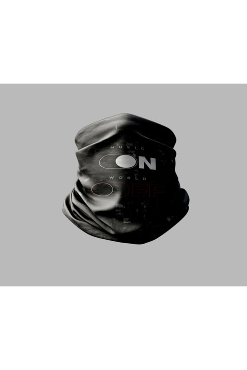 Yazı Tasarımlı Motorcu Buff Maske Outdoor Boyunluk Unisex Bandana