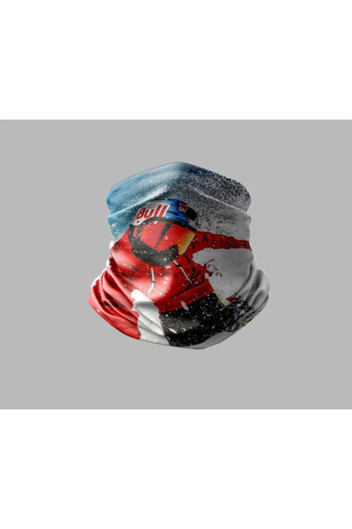 Kayak & Dağ Tasarımlı Motorcu Buff Maske Outdoor Boyunluk Unisex Bandana