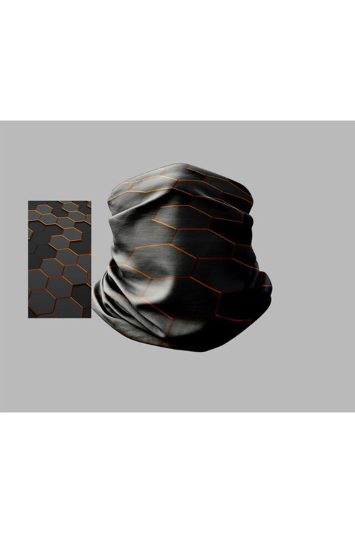 Datwork Tasarımlı Motorcu Buff Maske Outdoor Boyunluk Unisex Bandana