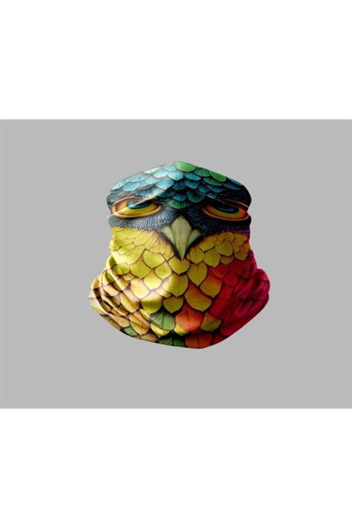 Color Full Tasarımlı Motorcu Buff Maske Outdoor Boyunluk Unisex Bandana