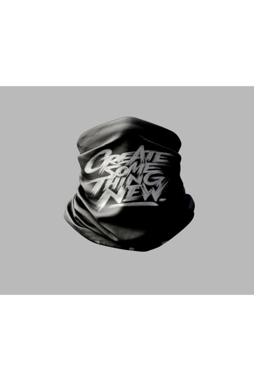Yazı Tasarımlı Motorcu Buff Maske Outdoor Boyunluk Unisex Bandana