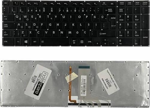 Toshiba Satellite P50-B-116, P50-B-117, P50-B-11P Uyumlu Notebook Klavye Işıklı Siyah TR
