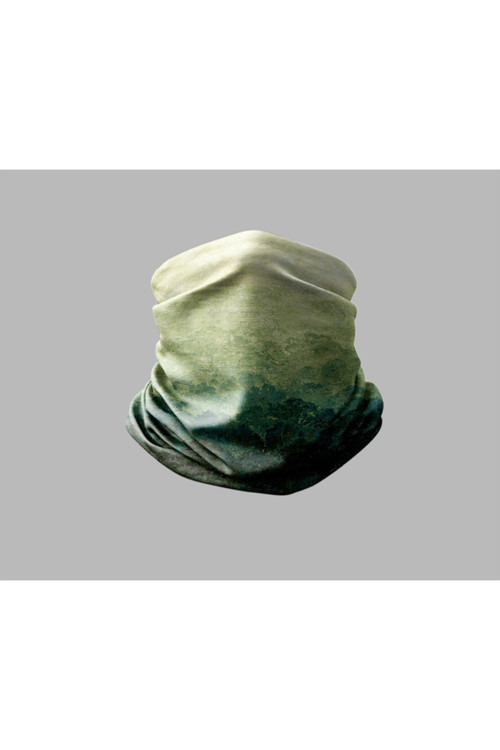 Ebru Sanatı Tasarımlı Motorcu Buff Maske Outdoor Boyunluk Unisex Bandana