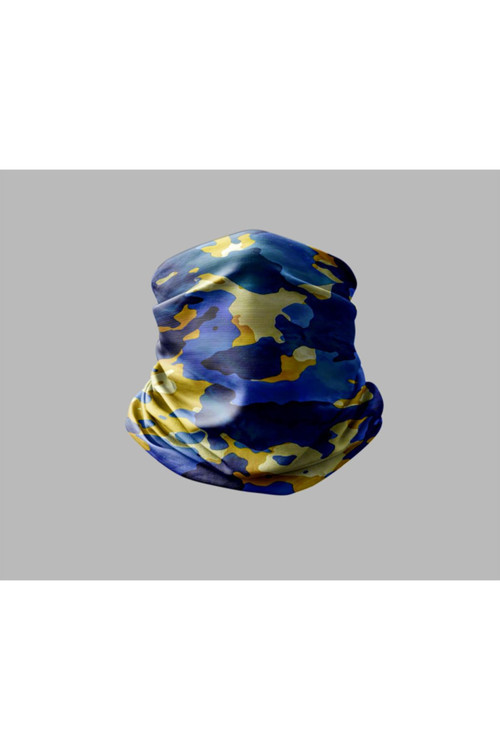Kamuflaj Tasarımlı Motorcu Buff Maske Outdoor Boyunluk Unisex Bandana
