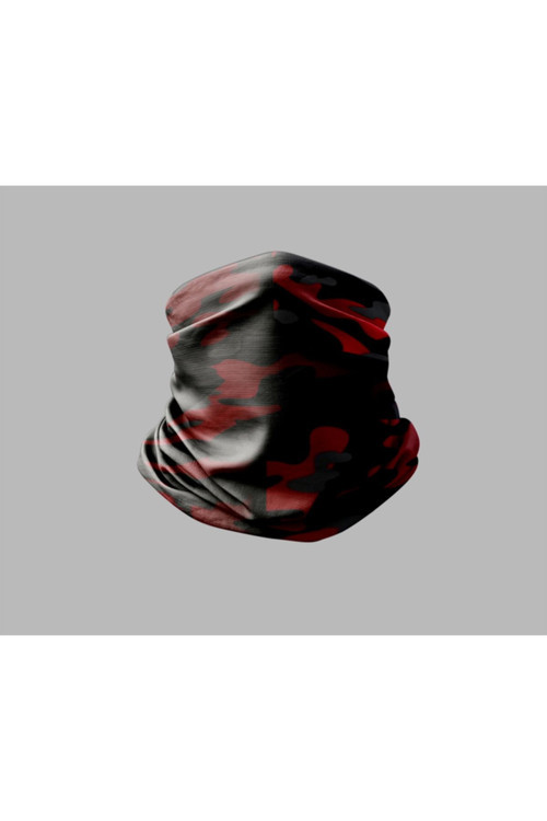Kamuflaj Tasarımlı Motorcu Buff Maske Outdoor Boyunluk Unisex Bandana