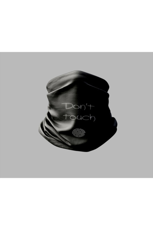 Yazı Tasarımlı Motorcu Buff Maske Outdoor Boyunluk Unisex Bandana