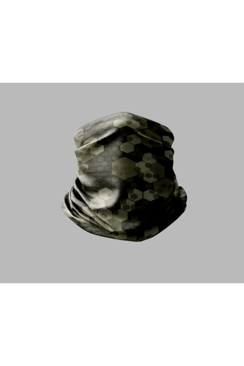 Kamuflaj Tasarımlı Motorcu Buff Maske Outdoor Boyunluk Unisex Bandana