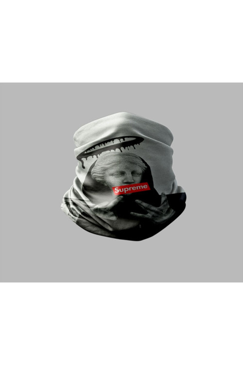 Supreme Tasarımlı Motorcu Buff Maske Outdoor Boyunluk Unisex Bandana