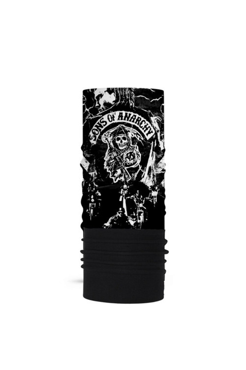 Bandana Tasarımlı Motorcu Buff Maske Outdoor Boyunluk Unisex Polar Bandana