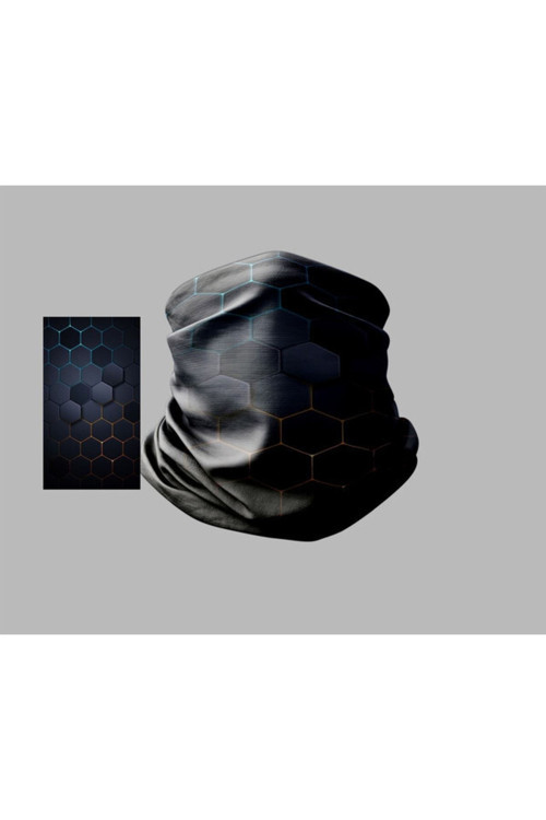 Datwork Tasarımlı Motorcu Çok Amaçlı Outdoor Boyunluk Unisex Bandana