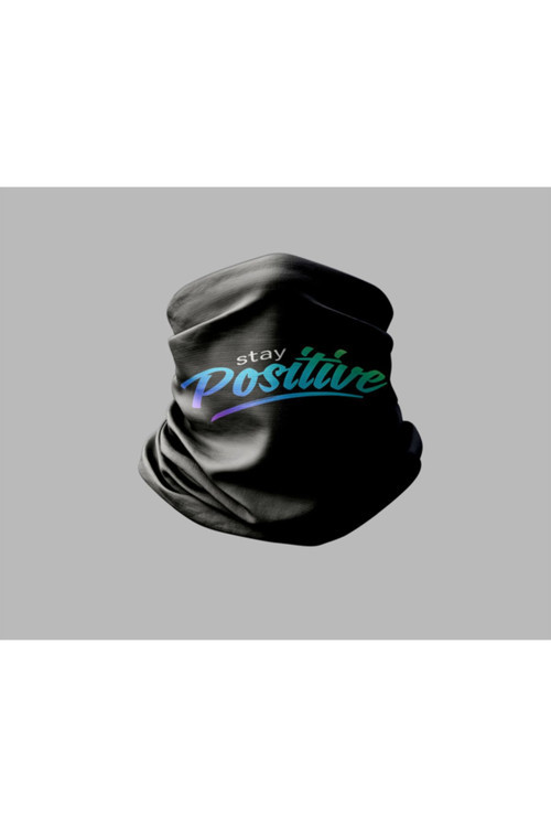 Yazı Tasarımlı Motorcu Buff Maske Outdoor Boyunluk Unisex Bandana