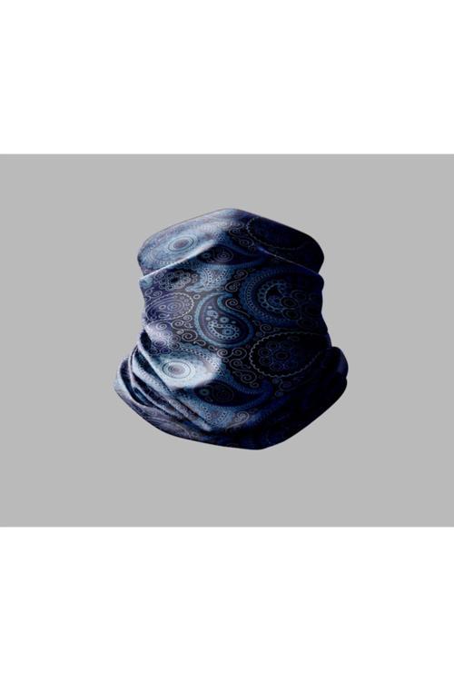 Ebru Sanatı Tasarımlı Motorcu Buff Maske Outdoor Boyunluk Unisex Bandana