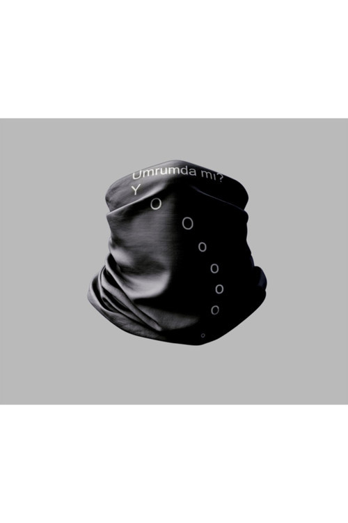 Duvar Yazısı Tasarımlı Motorcu Buff Maske Outdoor Boyunluk Unisex Bandana