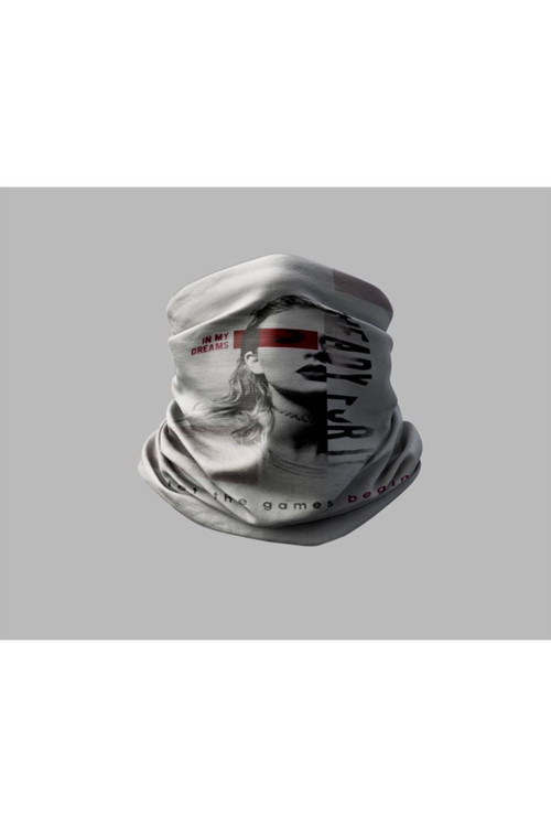 Yazı Tasarımlı Motorcu Buff Maske Outdoor Boyunluk Unisex Bandana