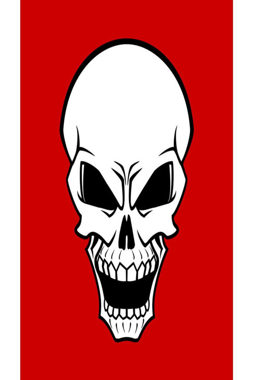 Human Skull Motorcu Buff Maske Outdoor Boyunluk Unisex Bandana