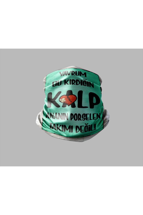 Duvar Yazısı Tasarımlı Motorcu Buff Maske Outdoor Boyunluk Unisex Bandana