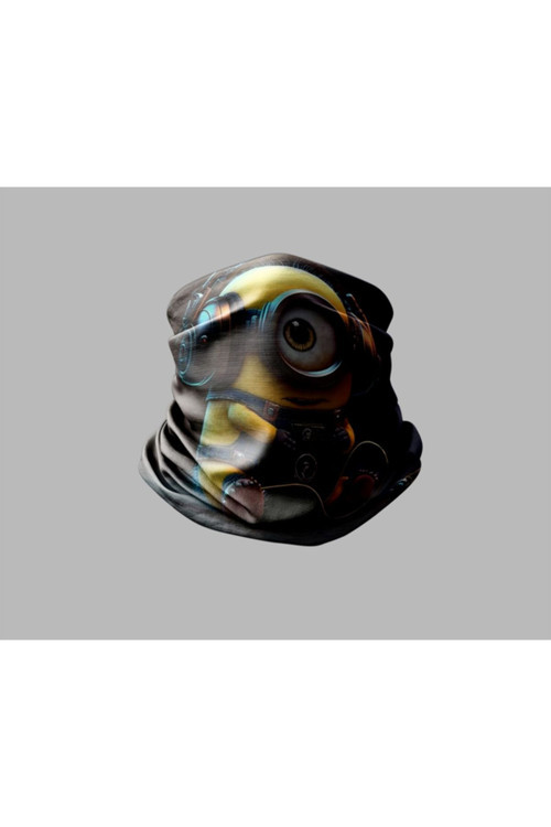 5D Karakter Tasarımlı Motorcu Buff Maske Outdoor Boyunluk Unisex Bandana