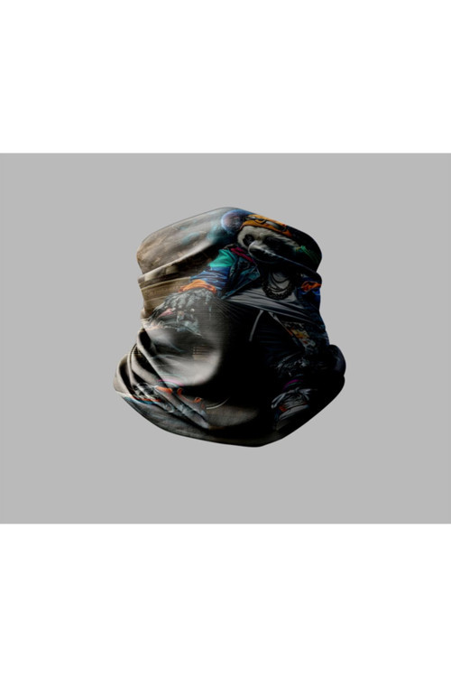 5D Karakter Tasarımlı Motorcu Buff Maske Outdoor Boyunluk Unisex Bandana