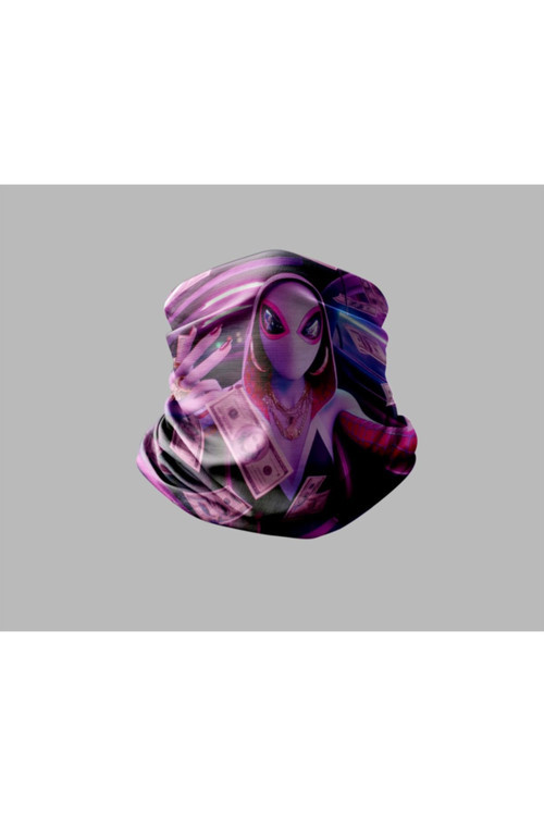 5D Karakter Tasarımlı Motorcu Buff Maske Outdoor Boyunluk Unisex Bandana