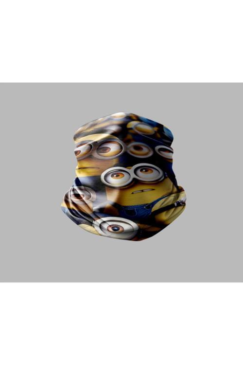 5D Karakter Tasarımlı Motorcu Buff Maske Outdoor Boyunluk Unisex Bandana