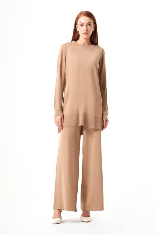 Bsc Rayon Triko Camel Tunik L