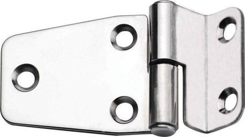 Menteşe, Sağa w/angle, Inox 316, L66mm, W40mm, Kalın. 2mm