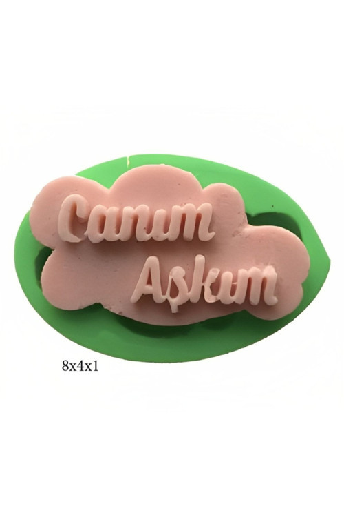 Silikon Şeker Hamuru Sabun Ve Mum Kalıbı