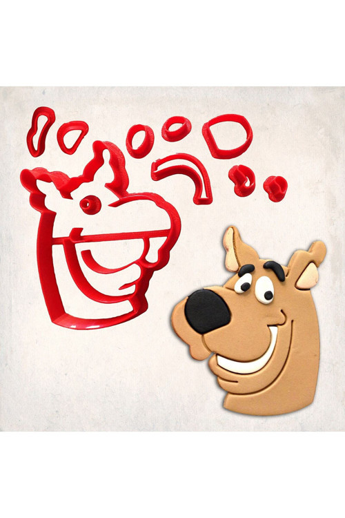 Scooby Doo Detay Kurabiye Kalıp Seti 10’Lu