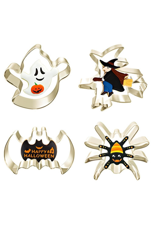 Halloween Kurabiye Kalıbı 4'Lü Set-1