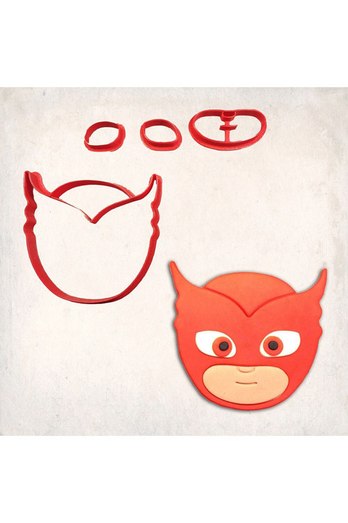 Pj Mask Owlette Detay Kurabiye Kalıp Seti 4’Lü