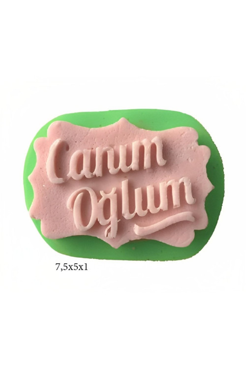 Silikon Şeker Hamuru Sabun Ve Mum Kalıbı
