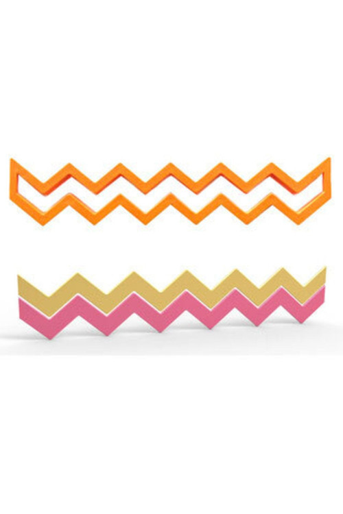 Zigzag Desen Pasta Çevre Kesici 18 X 3.5