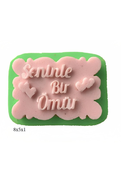 Silikon Şeker Hamuru Sabun Ve Mum Kalıbı