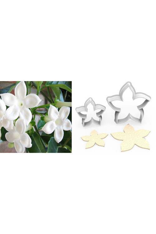 Yasemin Büyük Boy Çiçek Yapım Kesici Set 2’Li – 7Cm