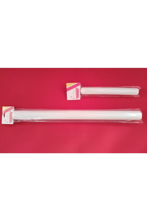 23Cm-50Cm Polietilen Şeker Hamuru Merdanesi 2'Li Set