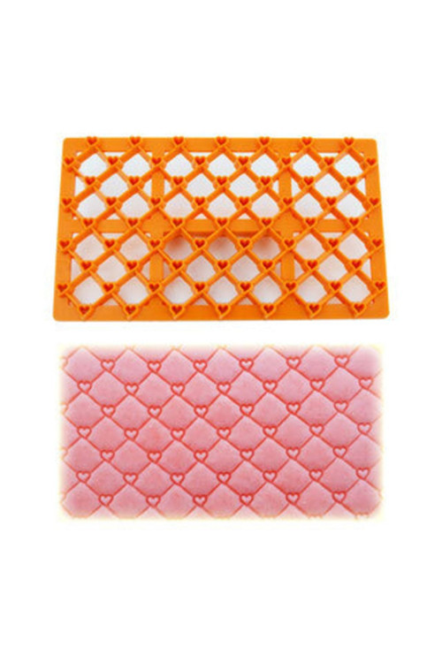 Kalp Desen Patchwork Hamur Şekillendirici