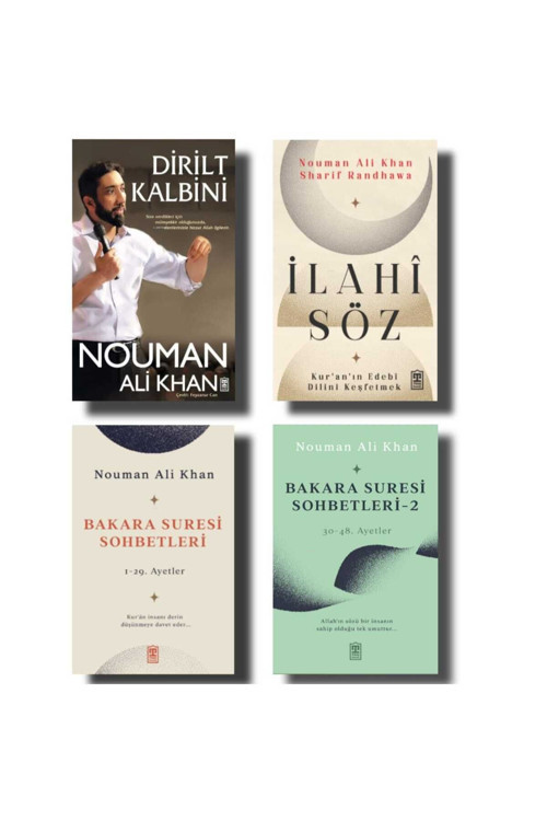 Timaş Yayınları Nouman Ali Khan' Dan 4'Lü Kitap Seti