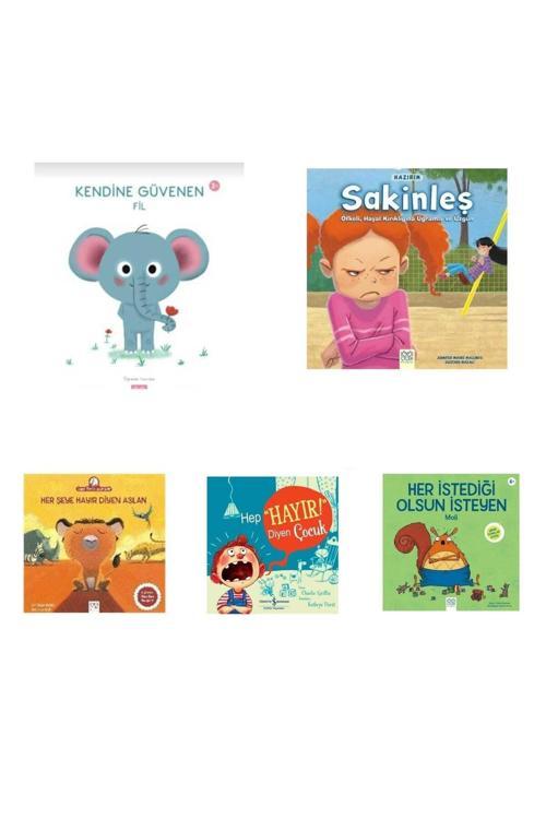 kendine güvenen fil, sakinleş , her şeye hayır diyen aslan ,hep hayır diyen çocuk, moli