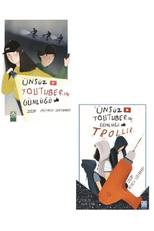 Ünsüz Youtuberın Günlüğü - 2 Kitap Set - Miyase Sertbarut