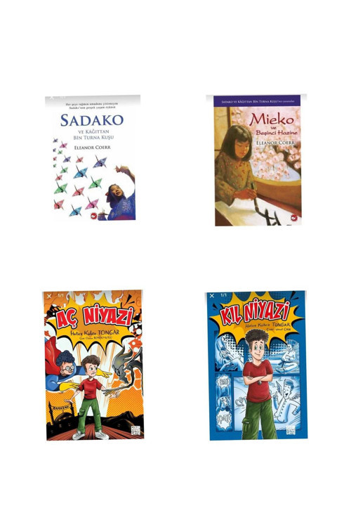 sadako , mieko , aç niyazi ve kıl niyazi 4 lü set