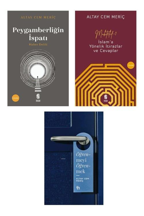 İnsan Kitap Altay Cem Meriç Kitapları 3'Lü Set / Peygamberliğin İspatı / Muhtelif / Öğrenmeyi Öğrenmek