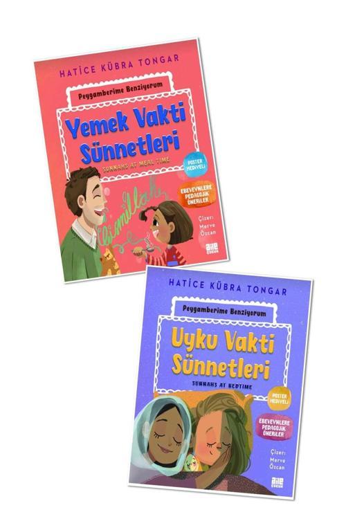 uyku vakti sünnetleri ve yemek vakti sünnetleri 2 li set