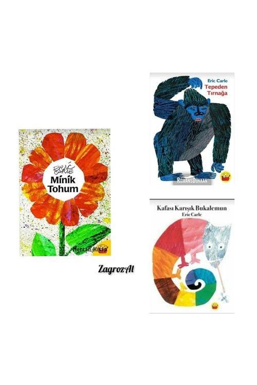 Eric Carle ( Minik Tohum , Tepeden Tırnağa, Kafası Karışık Bukalemun ) 3 Kitap Set
