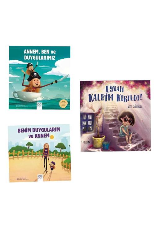 Annem ben ve duygularımız , benim duygularım ve annem , eyvah kalbim kırıldı 3 lu set