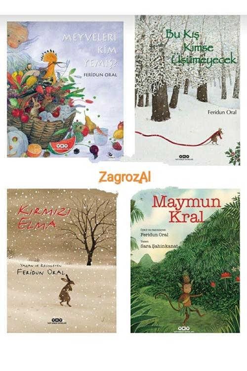 Bu Kış Kimse Üşümeyecek , Kırmızı Elma , Maymun Kral ,meyveleri Kim Yemiş 4 Kitap