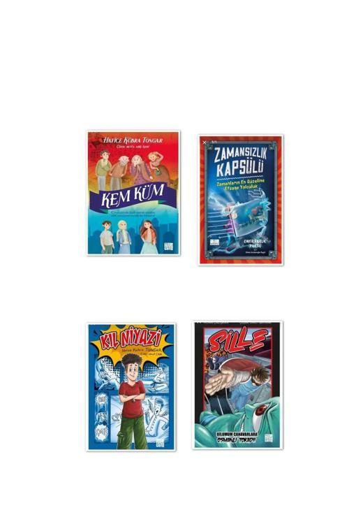 kem küm , sille , kıl niyazi ve zamansızlık kapsülü 4 lü set